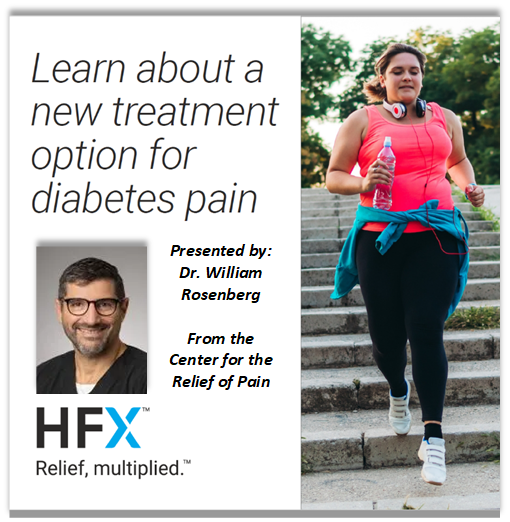 Learn about a new treatment option for diabetes pain
