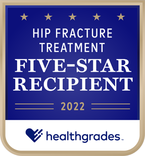 Hip fracture treatment - Five star recipient