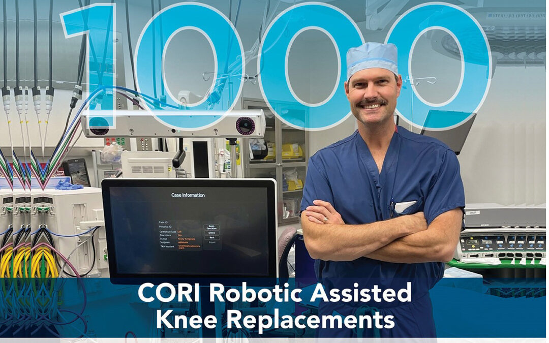 St. Joseph Medical Center is Proud - Cori Robotic Assisted Knee Replacements